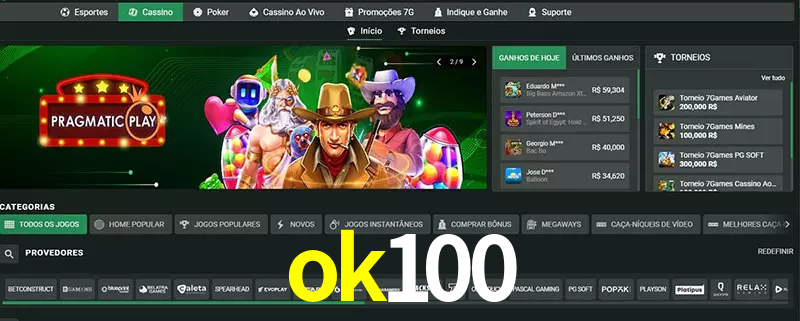 cassino ok100